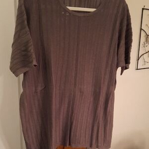 J. Jill Women's Brown Crew Neck Sweater